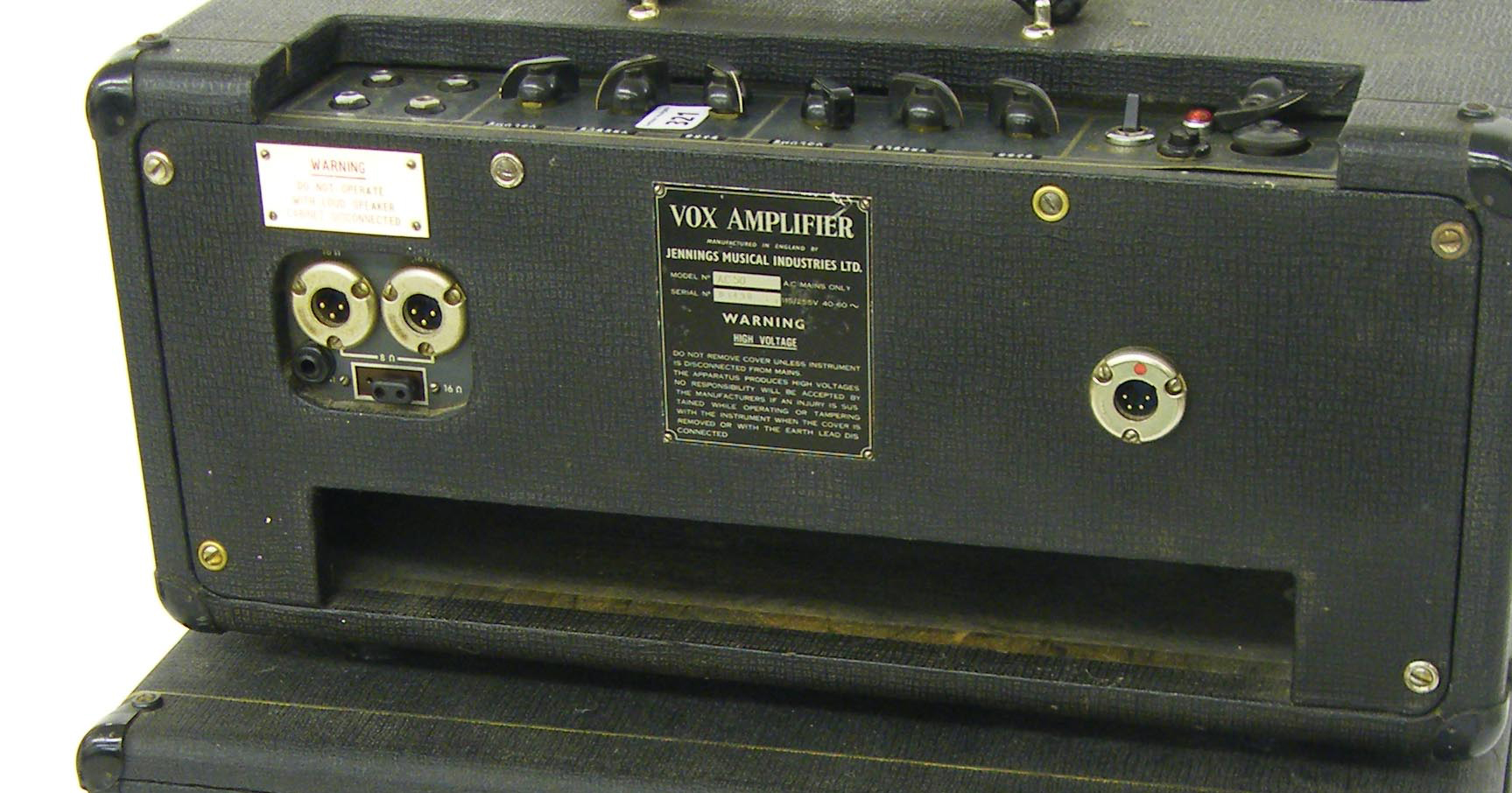 vox amp serial number lookup